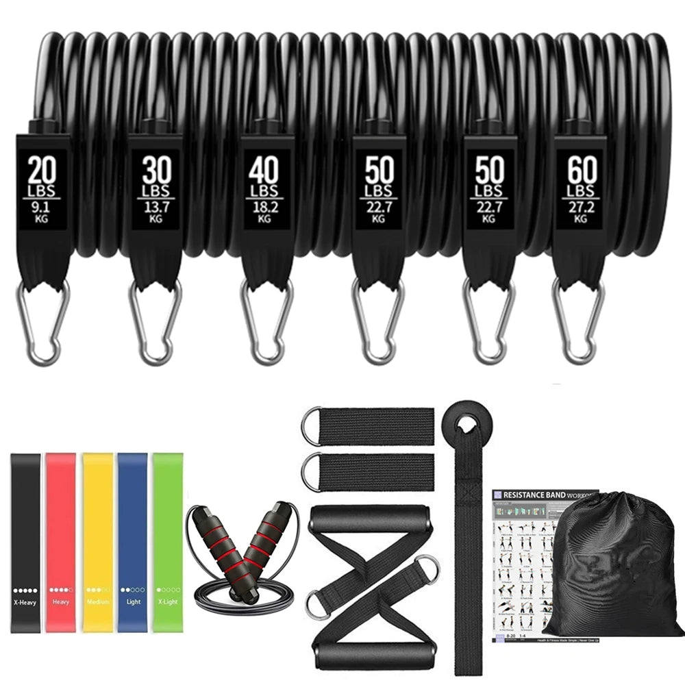Workout Resistance Bar Set