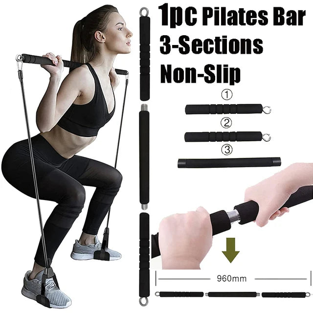 Workout Resistance Bar Set